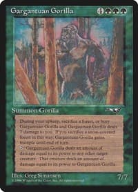 Gargantuan Gorilla - Alliances - Magic: The Gathering card