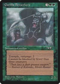 Gorilla Berserkers - Alliances - Magic: The Gathering card