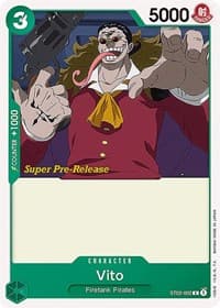 Vito - ST-02: Starter Deck 2 Worst Generation (Super Pre-Release Edition) - One Piece Card Game card