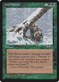 Hail Storm - Alliances - Magic: The Gathering card