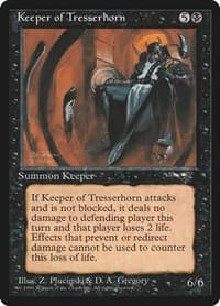 Keeper of Tresserhorn - Alliances - Magic: The Gathering card