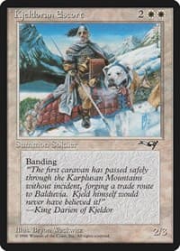Kjeldoran Escort - Alliances - Magic: The Gathering card