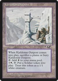 Kjeldoran Outpost - Alliances - Magic: The Gathering card