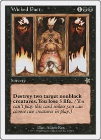 Wicked Pact - Starter 1999 - Magic: The Gathering card