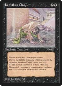 Krovikan Plague - Alliances - Magic: The Gathering card