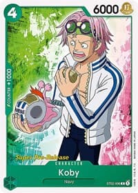 Koby - ST-02: Starter Deck 2 Worst Generation (Super Pre-Release Edition) - One Piece Card Game card