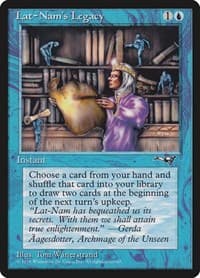 Lat-Nam's Legacy (Scroll) - Alliances - Magic: The Gathering card