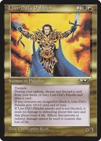 Lim-Dul's Paladin - Alliances - Magic: The Gathering card