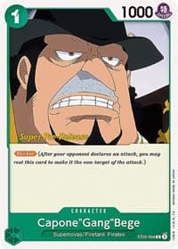 Capone"Gang"Bege - ST-02: Starter Deck 2 Worst Generation (Super Pre-Release Edition) - One Piece Card Game card