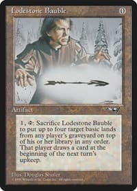 Lodestone Bauble - Alliances - Magic: The Gathering card