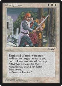 Martyrdom - Alliances - Magic: The Gathering card