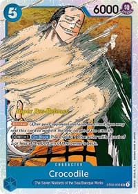 Crocodile (003) - ST-03: Starter Deck 3 The Seven Warlords of The Sea (Super Pre-Release Edition) - One Piece Card Game card