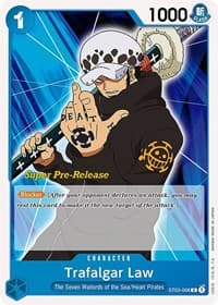 Trafalgar Law - ST-03: Starter Deck 3 The Seven Warlords of The Sea (Super Pre-Release Edition) - One Piece Card Game card