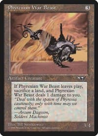 Phyrexian War Beast - Alliances - Magic: The Gathering card