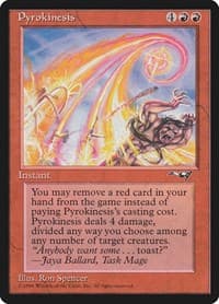 Pyrokinesis - Alliances - Magic: The Gathering card