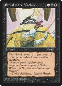 Ritual of the Machine - Alliances - Magic: The Gathering card