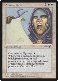 Royal Decree - Alliances - Magic: The Gathering card