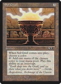Sol Grail - Alliances - Magic: The Gathering card