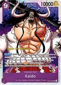 Kaido (003) - ST-04: Starter Deck 4 Animal Kingdom Pirates (Super Pre-Release Edition) - One Piece Card Game card