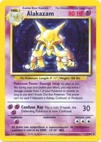 Alakazam - Base Set - Pokemon card