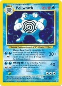 Poliwrath - Base Set - Pokemon card