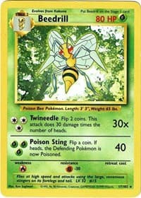 Beedrill - Base Set - Pokemon card