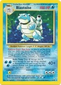 Blastoise - Base Set - Pokemon card