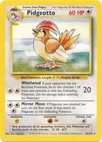 Pidgeotto - Base Set - Pokemon card