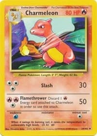 Charmeleon - Base Set - Pokemon card