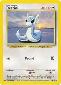 Dratini - Base Set - Pokemon card
