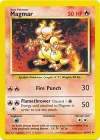 Magmar - Base Set - Pokemon card