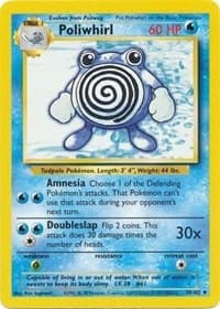 Poliwhirl - Base Set - Pokemon card