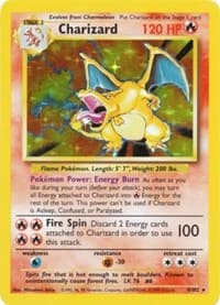 Charizard - Base Set - Pokemon card