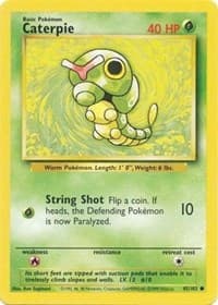 Caterpie - Base Set - Pokemon card