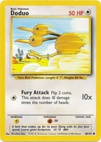 Doduo - Base Set - Pokemon card