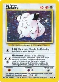 Clefairy - Base Set - Pokemon card