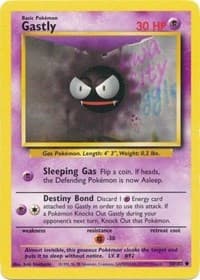 Gastly - Base Set - Pokemon card