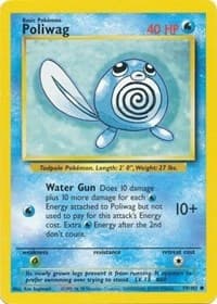Poliwag - Base Set - Pokemon card