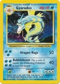 Gyarados - Base Set - Pokemon card