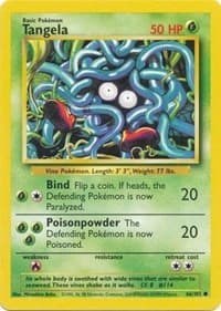 Tangela - Base Set - Pokemon card