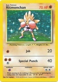 Hitmonchan - Base Set - Pokemon card