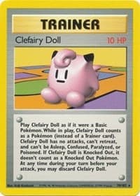 Clefairy Doll - Base Set - Pokemon card