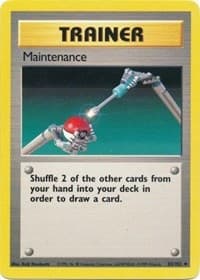 Maintenance - Base Set - Pokemon card