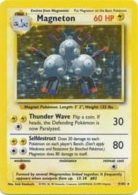 Magneton - Base Set - Pokemon card