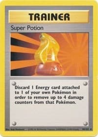 Super Potion - Base Set - Pokemon card