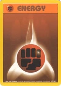 Fighting Energy - Base Set - Pokemon card