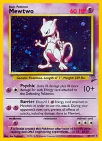 Mewtwo - Base Set 2 - Pokemon card
