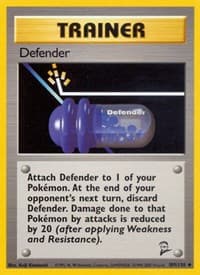 Defender - Base Set 2 - Pokemon card