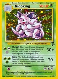Nidoking - Base Set 2 - Pokemon card