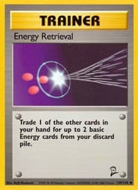 Energy Retrieval - Base Set 2 - Pokemon card